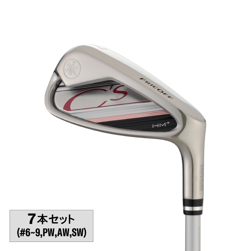 C's ホワイト アイアン 7本セット（#6～SW）