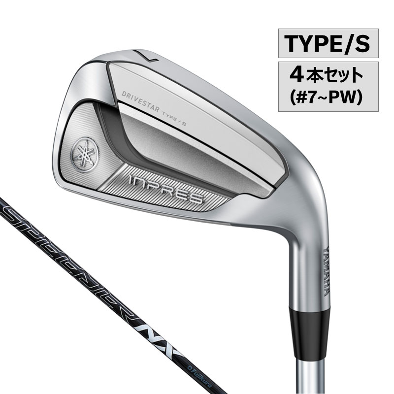 （期間限定UTセット）INPRES DRIVESTAR TYPE/S アイアン SPEEDER NX for Yamaha M-425i 4本セット（#7～PW）